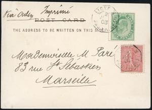 INDIA 1904 - 1/2 a. Edoardo VII (Yv.58), in ... 