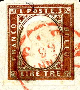 VENDUTO/SOLD - SARDEGNA 1863 - 3 ... 