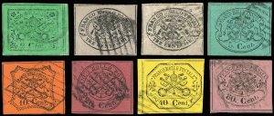 1867 - Seconda emissione, serie completa di ... 