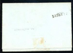 1833 - Lettera prefilatelica da ... 