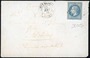 1870 - CORPS EXPED.RE 2 ROME + griglia a ... 