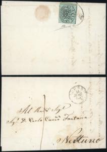 ALBANO, DIREZIONE DI, ovale punti R1 - 1 baj ... 