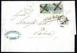 CENTO, SD azzurro + Croce di SantAndrea di ... 