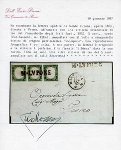 MONTE LUPONE, punti 13 - 5 cent. ... 