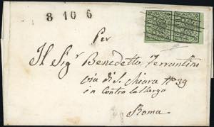 ROMA-FRASCATI - 2 baj (3), coppia verticale, ... 