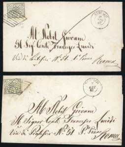 SUBIACO, 2C mese capovolto - 2 baj (3A), ... 