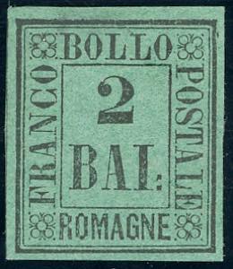 PROVE 1859 - 2 baj verde scuro, prova (P8), ... 
