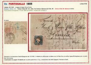 INCOMING MAIL PORTOGALLO 1855 - 25 ... 