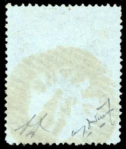 1858 - 5 kr. rosa e nero su carta ... 