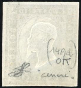 1859 - 10 cent. bruno chiaro ... 