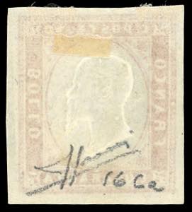 1860 - 40 cent. carminio (16Ca), ... 