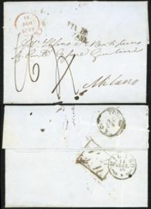 POSTA MILITARE 1848/59 - Cinque ... 