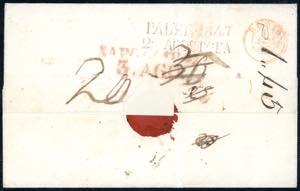 1847 - Lettera prefilaterica da ... 