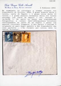 1859 - 1/2 grano arancio, I ... 