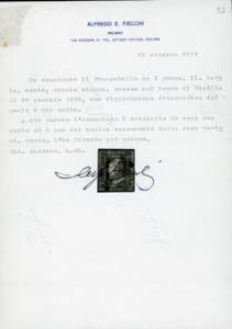 1859 - 1 grano bruno oliva, II ... 