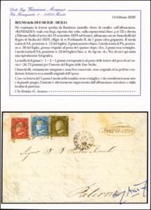 1859 - 5 grana rosa vermiglio, I ... 