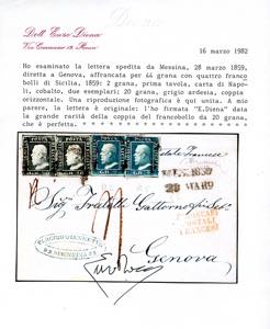 1859 - 20 grana grigio ardesia, ... 