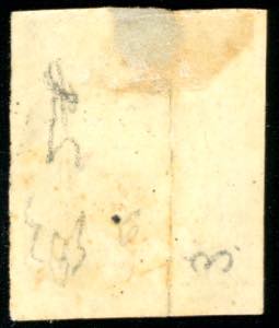 1860 - 20 cent. carminio, saggio ... 