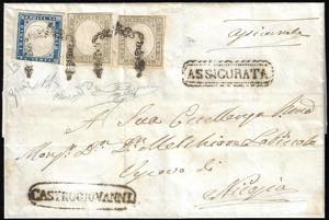 CASTROGIOVANNI (ENNA), ferro di cavallo + ... 