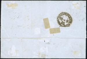 PALERMO ARRIVO, borbonico, punti ... 