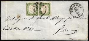 POLIZZI, cerchio punti 8 - 5 cent. verde ... 