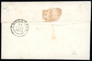 1859 - 1 crazia carminio, II ... 