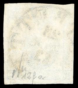 1863 - 15 cent. azzurro ... 