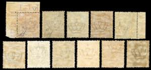 1901 - Floreale, serie completa ... 