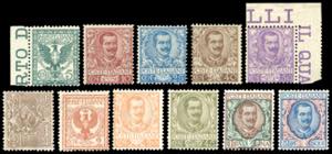 1901 - Floreale, serie completa (68/78), il ... 