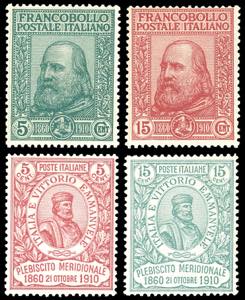 1910 - Garibaldi, serie completa (87/90), ... 