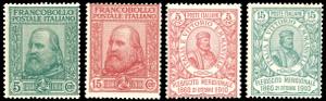 1910 - Garibaldi, serie completa (87/90), ... 