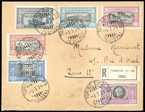 1924 - Manzoni, serie completa (151/156), ... 