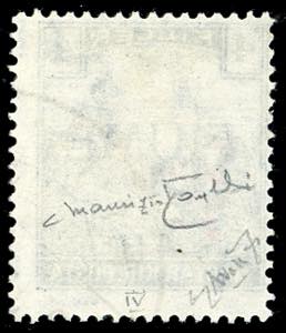 1918 - 4 f. azzurro ardesia ... 