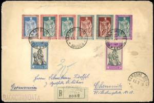 1929 - 20 cent., dent. 11, 25 cent. e 30 ... 