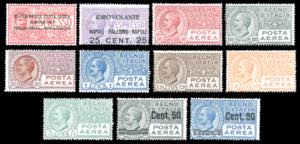 1917/27 - Le prime emissioni complete ... 