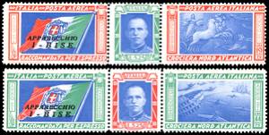 1933 - Trittici I-BISE (51C/52C), gomma ... 