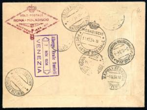 1934 - Volo Roma-Mogadiscio, serie ... 