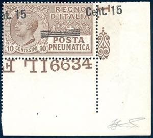 1924 - 15 cent. su 10 cent. bruno, ... 