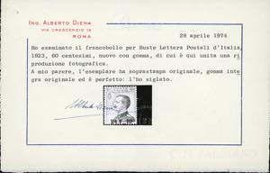 1922 - Soprastampati BLP, II tipo, ... 