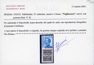 1924/25 - Pubblicitari, serie ... 