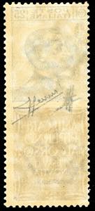 1924 - 25 cent. Piperno (6), gomma ... 