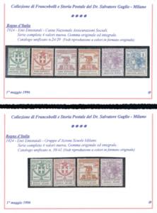 1924 - Collezione completa di ... 