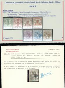 1924 - Collezione completa di ... 