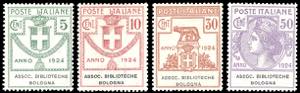 ASSOC.BIBLIOTECHE BOLOGNA 1924 - Serie ... 