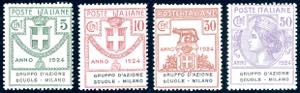 GRUPPO DAZIONE SCUOLE-MILANO 1924 - Serie ... 