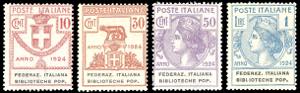 FEDERAZ.ITALIANA BIBLIOTECHE POP.1924 - ... 