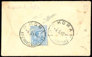 1917 - 10 cent. marca da bollo (12), ... 