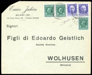 1932 - 10 cent. marca da bollo (16), tre ... 