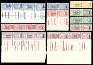 1944 - Soprastampati, soprastampa di 36 mm ... 