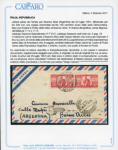 1951 - 100 lire Democratica, FALSO ... 